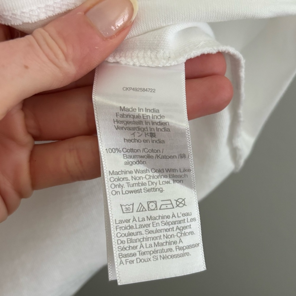 Madewell Cotton Perfect Crewneck Tee - Picture 3 of 5